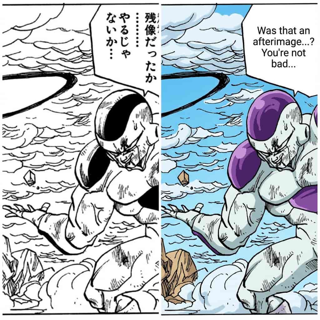 Comic image translation generated with Nana Banana AI image to image